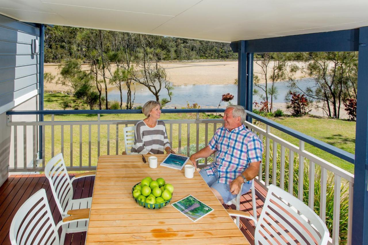 Woolgoolga Lakeside Holiday Park Hotell Eksteriør bilde